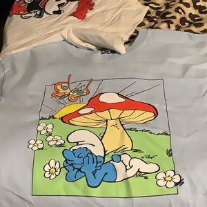 The Smurfs T shirt xl